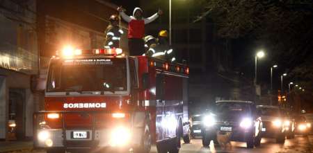 Balcarce: emotivo recibimiento a Santiago Mangoni