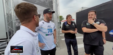 EXCLUSIVO: así fue el encuentro entre Canapino y la hinchada argentina en la Indy500