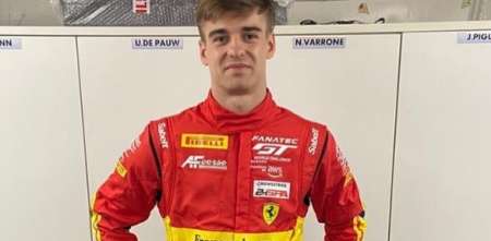 Varrone ya viste los colores de Ferrari en Spa Francorchamps