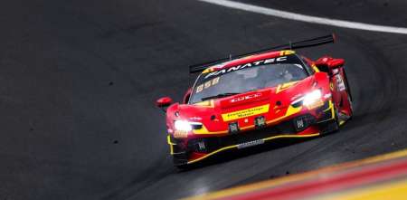 Varrone cumplió con su turno de manejo y está 19° en las 24 Horas de Spa