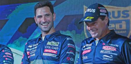 Ardusso y un emotivo momento en la previa del Desafío de las Estrellas