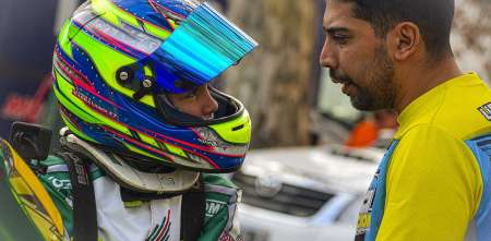 La joven piloto de sólo 11 años que entró en la historia del karting nacional