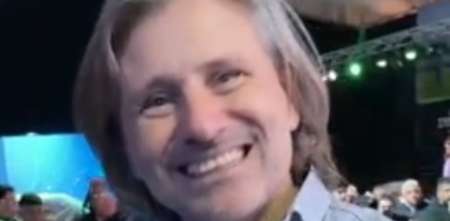 TC: ¡No podía faltar! Marcos Di Palma acompañó a Canapino en Tecnópolis