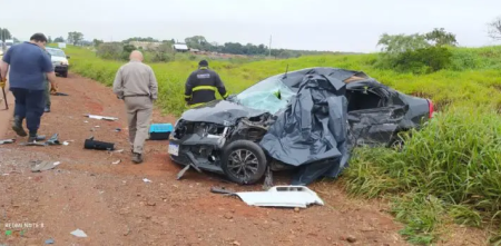 Accidente fatal en la ruta 14: un hombre murió tras un choque entre un auto y un camión