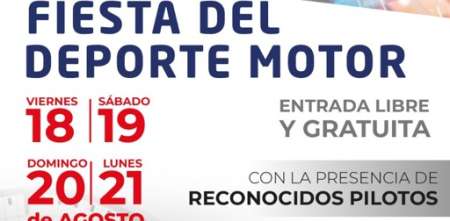 Ortelli, De Benedictis, Hang y Zanatta, en la Fiesta del Deporte Motor de San Vicente