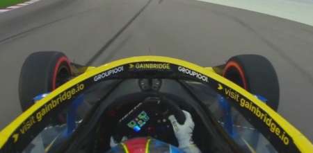 IndyCar: ¡De milagro! Colton Herta estuvo a nada de perder el auto y pegarle al paredón