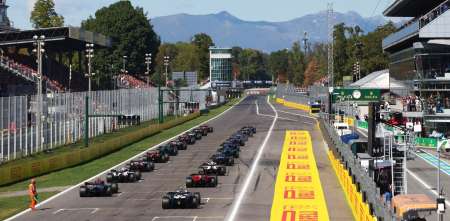 F1: la grilla de partida para el Gran Premio de Italia