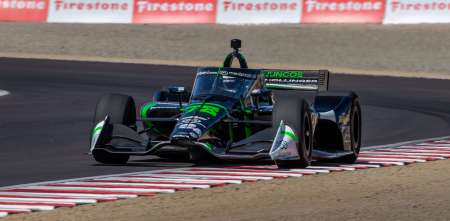 IndyCar: Canapino fue 26° en un ensayo muy cortado por las banderas rojas