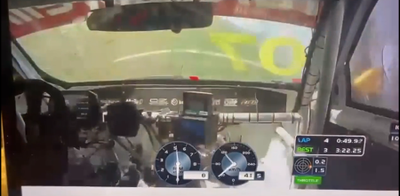 El vuelco en la final de la Fiat Competizione desde adentro