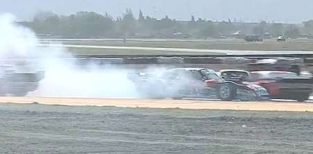 TC Pista: ¡Otro golpe de escena! Los autos de Canapino y Lugón se tocaron en la final