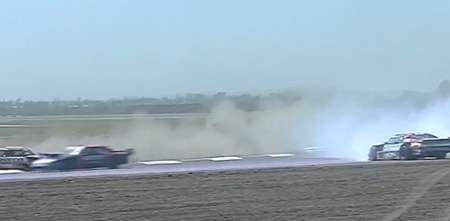 TC Pista: Micheloud y Scoltore protagonizó un peligroso despiste en San Luis