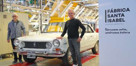 Oreste Berta y Horacio Pagani visitaron la planta Santa Isabel