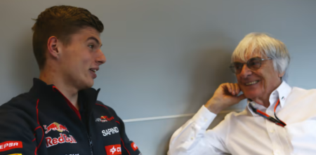 F1: Ecclestone: "Verstappen es el mejor pilotos de todos los tiempos"