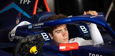 Colapinto anunció que correría la última fecha de Fórmula 2 en Abu Dhabi