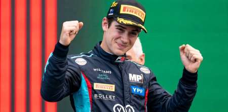 La reacción de Franco Colapinto al video viral de Carburando