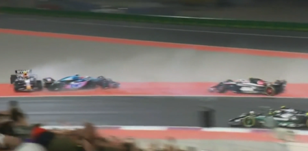 F1: Checo Pérez se despistó en el sprint y Verstappen se coronó anticipadamente en Qatar