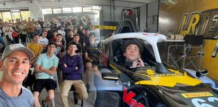 Fórmula Nacional: exitosa clínica y prueba de manejo en el "Gálvez"