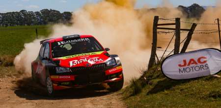 Rally Argentino: Martín Scuncio dominó el shakedown en Coronel Pringles