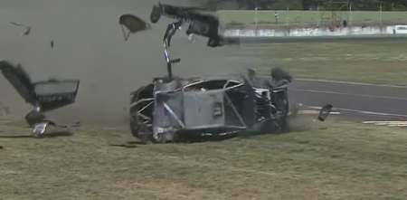 Top Race: ¡Escalofriante vuelco de Campillay en Paraná!