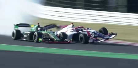 ¡Tremendo! Fuerte accidente en la Súper Fórmula de Suzuka