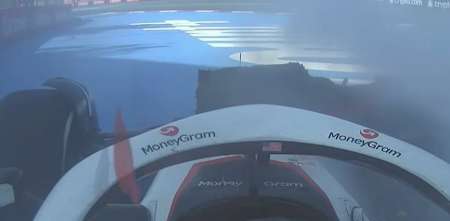 F1: la On Board del brutal accidente de Magnussen en el GP de México