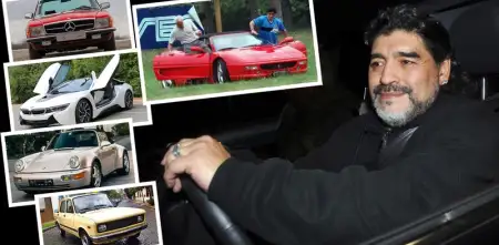 ¿Qué autos marcaron la vida de Maradona?