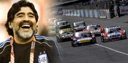 La curiosa afirmación de un piloto de TC: "Yo jugué al fútbol con Maradona"