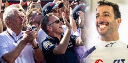 F1: Horner y Marko llenaron de elogios a Ricciardo tras el GP de México: "Estuvo sobresaliente"