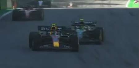 F1: Checo Pérez y Lewis Hamilton dieron espectáculo en el Sprint de Brasil