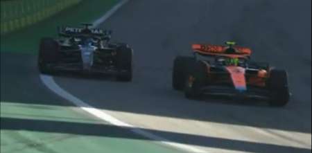 F1: Lando Norris se la jugó para recuperar el segundo puesto