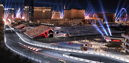 ¡Va tomando color! Las Vegas ya se prepara para recibir a la F1
