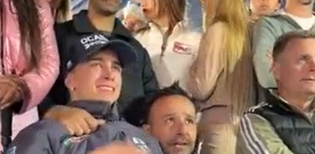 La emoción de Tiago Pernía tras la consagración de su papá en el TN