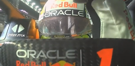 F1: el curioso festejo por radio de Max Verstappen