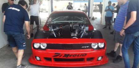 TC: ¡Giró por primera vez! El Dodge Challenger salió a pista