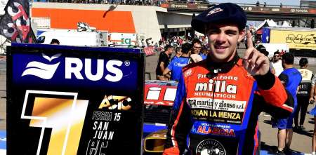 Todino, tras la pole en Villicum: "La Dodge está rápida y la supimos aprovechar"