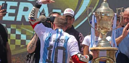 EXCLUSIVO: el detrás de los festejos de Werner por el tricampeonato de TC