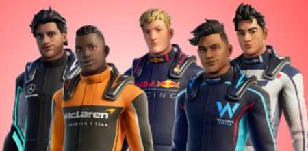 La Fórmula 1 llega a Fortnite: ¿Cuándo salen las nuevas skins?