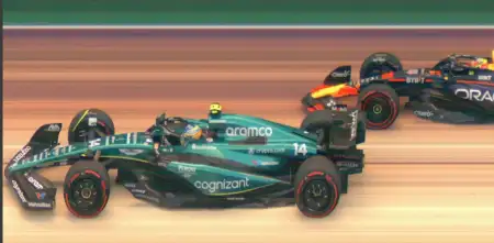 F1: el sobrepaso Alonso a Pérez en Brasil fue la acción del año de la FIA 2023