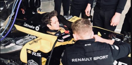 Fenestraz recordó el momento que se subió a un F1: "Fue una locura"