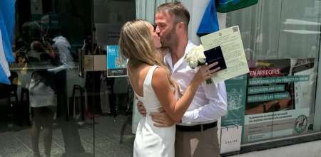 Agustín Canapino y Josefina Di Palma dieron el sí