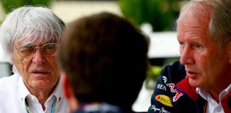 F1: Ecclestone y Marko encendieron la polémica tras un mensaje navideño