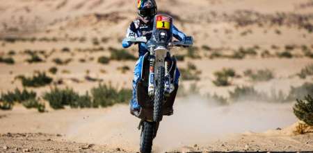 Luciano Benavides luego de la 4ta etapa: "Hoy volví a disfrutar arriba de la moto"