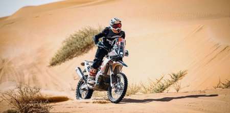 Santiago Rostan te explica cómo prepara su moto para la segunda semana del Dakar