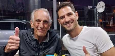 Traverso y Ardusso, juntos en una foto llena de talento