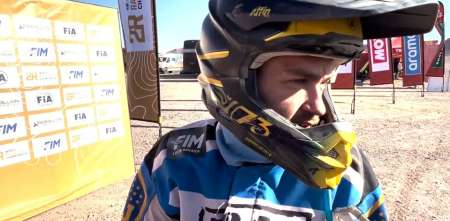 Andujar finalizó la 10ma Etapa: "Estoy contento de llegar un día más"