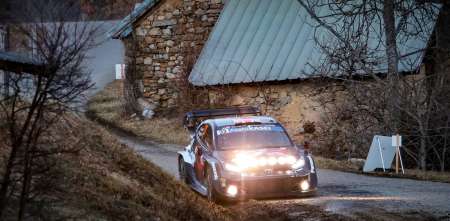 WRC: Evans lideró la primera etapa en Montecarlo