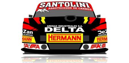 Procar 4000: un debutante de la Clase A presentó el nuevo diseño de su auto