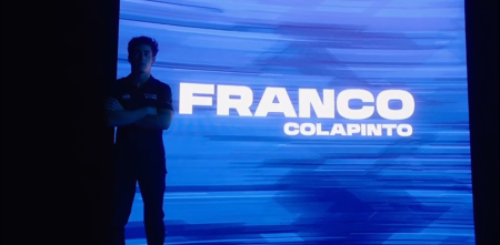 Colapinto presente en el video del F1 2024 de Williams