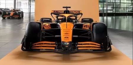 F1: McLaren presentó el MCL38 para el 2024