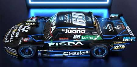 TC: Santero presentó el diseño del Ford con el que buscará el campeonato